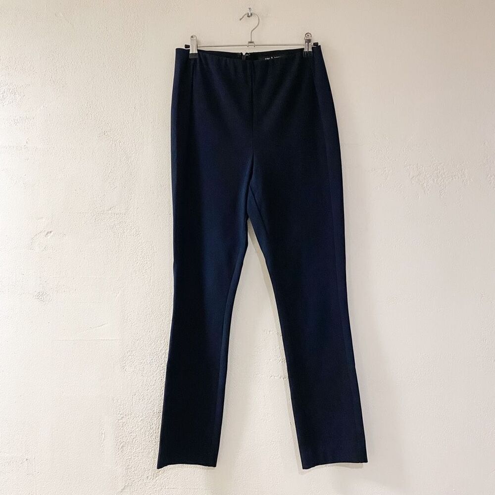 Rag & Bone Side Zip Pants in Navy Blue Size 6